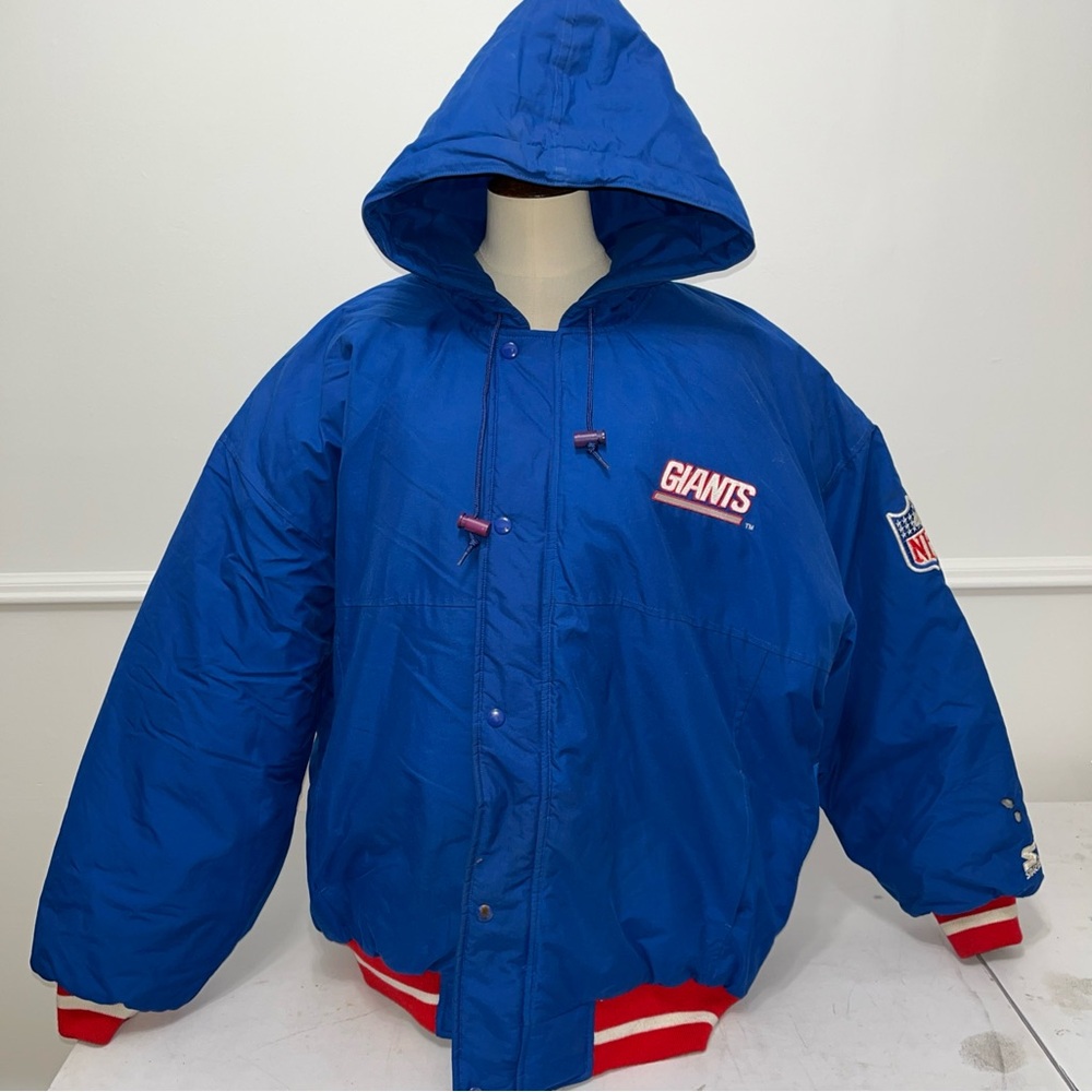 NY Giants Starter Hooded Jacket